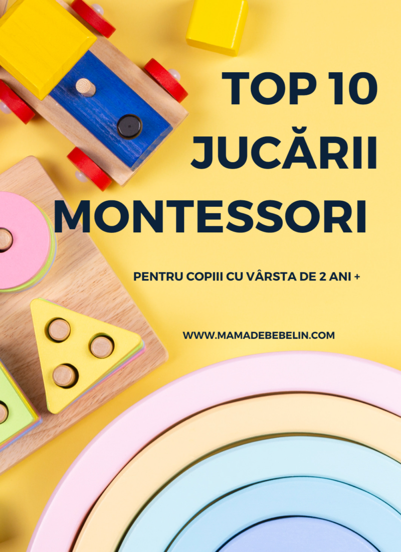 Top 10 jucării Montessori din lemn pentru copii