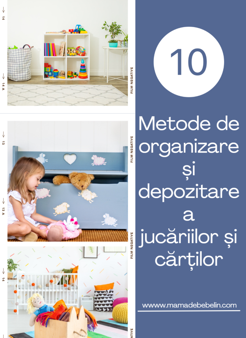 Top 10 metode de organizare și depozitare a jucăriilor