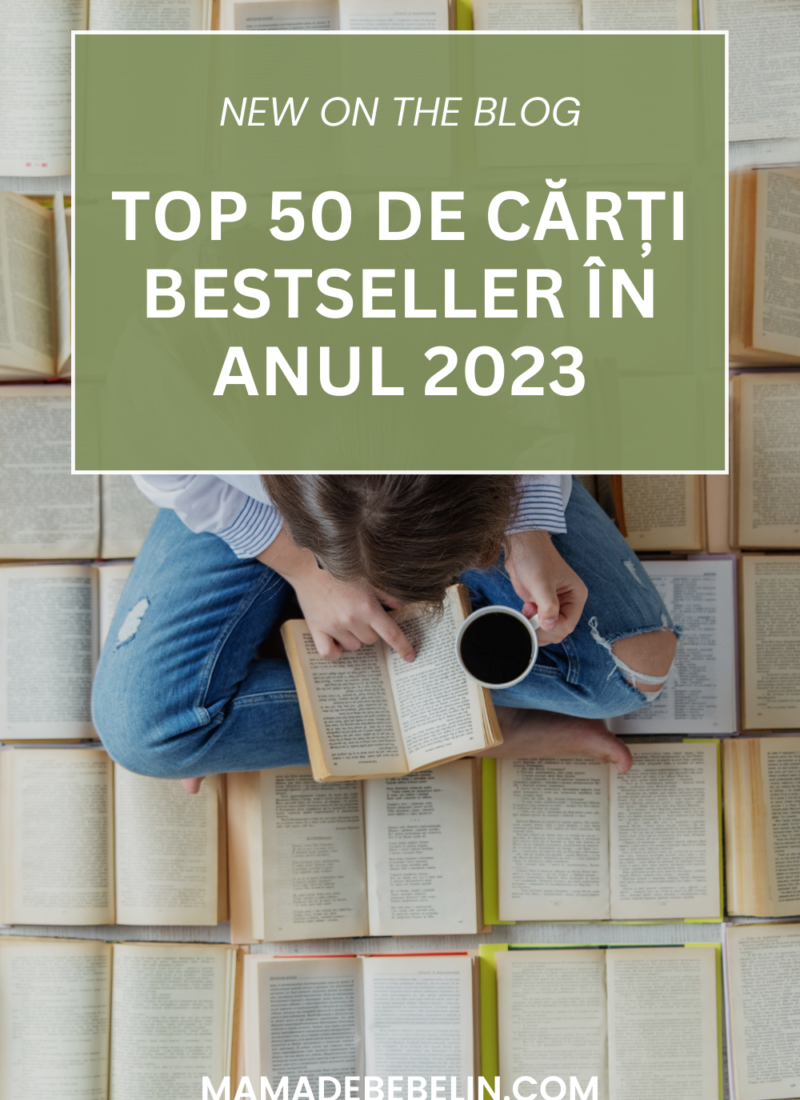 Top 50 de cărți bestseller în anul 2023